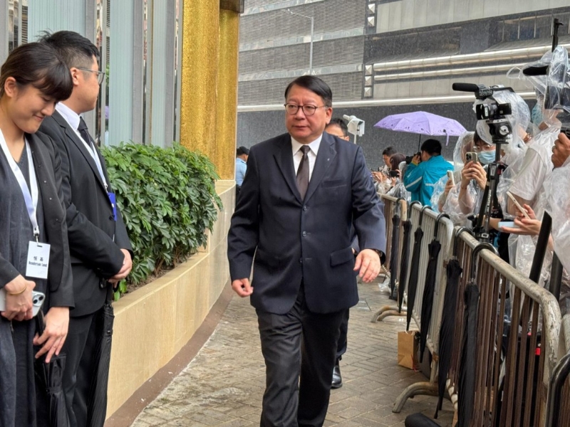 政務(wù)司司長(zhǎng)陳國(guó)基。