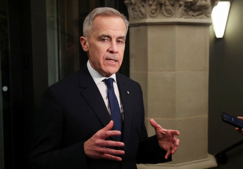 加拿大總理卡尼稱將采取反制措施對(duì)抗關(guān)稅。 路透社