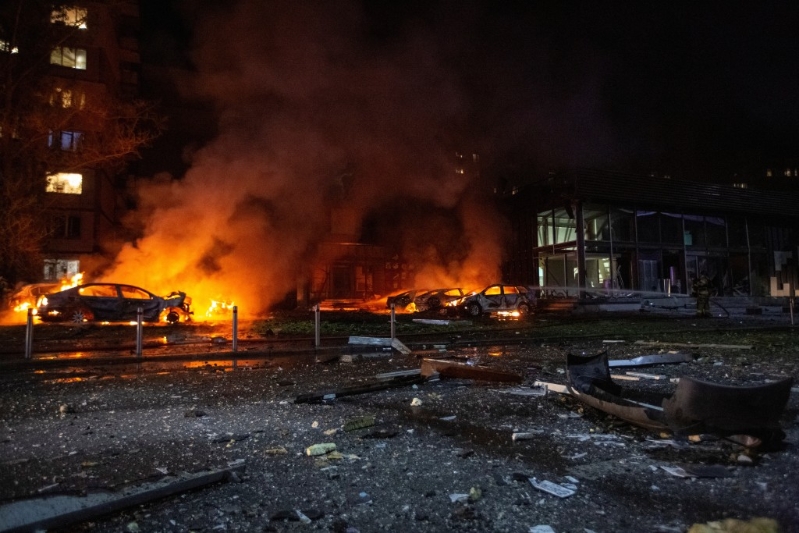 基輔早前受俄軍空襲。