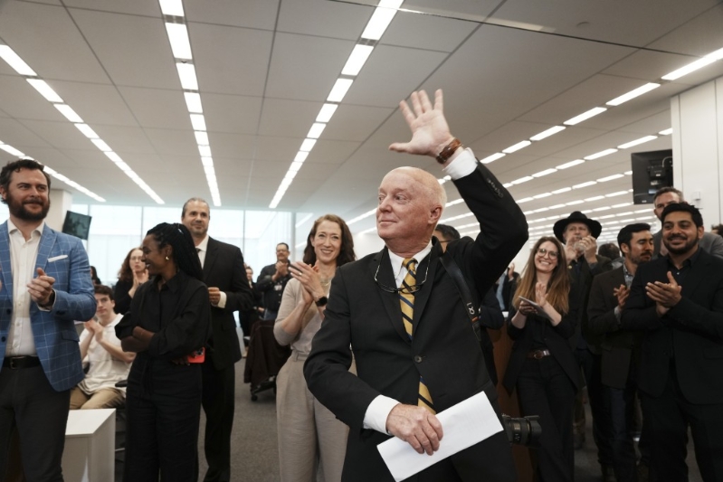 紐時(shí)攝影記者米爾斯榮獲突發(fā)新聞攝影獎(jiǎng)。美聯(lián)社