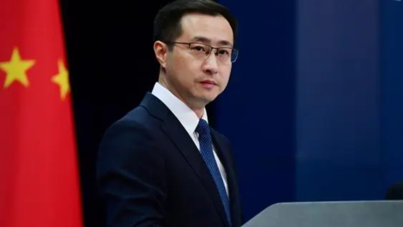 外交部發(fā)言人林劍。.jpg