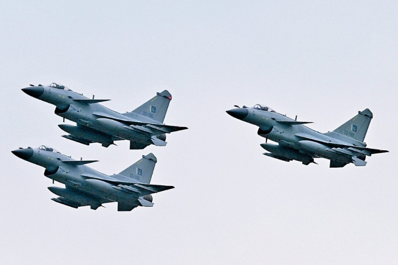 巴基斯坦的中國(guó)制殲-10C戰(zhàn)機(jī)。