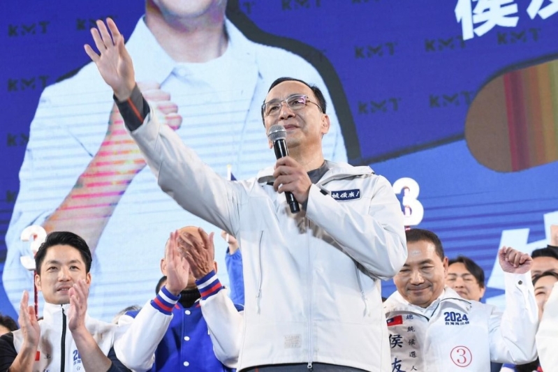 國(guó)民黨主席朱立倫。