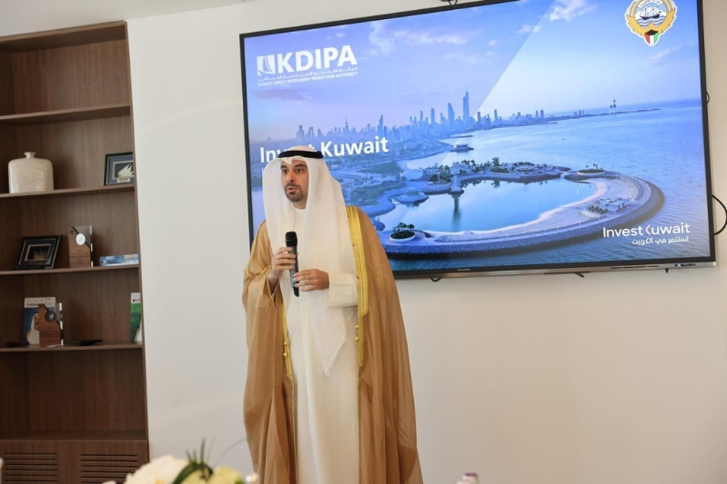 李家超與科威特直接投資促進局進行會面。