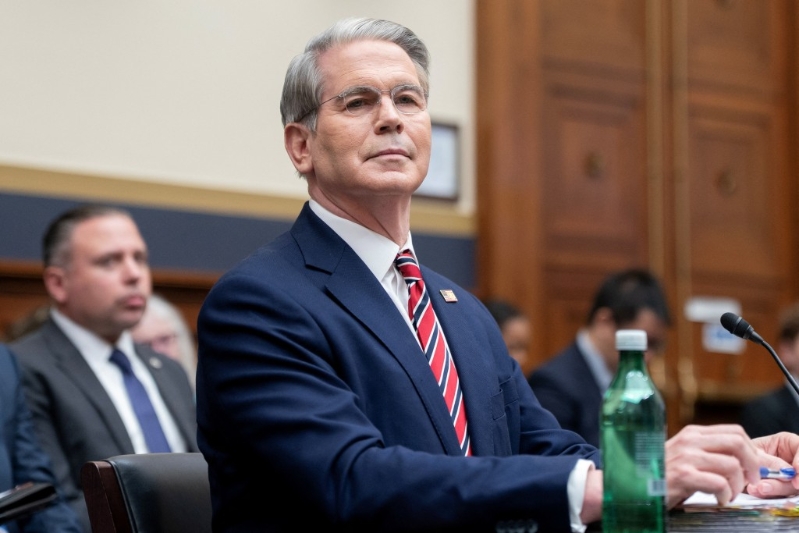 美國(guó)財(cái)長(zhǎng)斯貝森特。 路透社