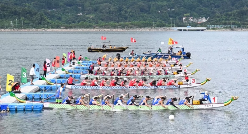 去年賽事盛況（民政事務(wù)總署）。