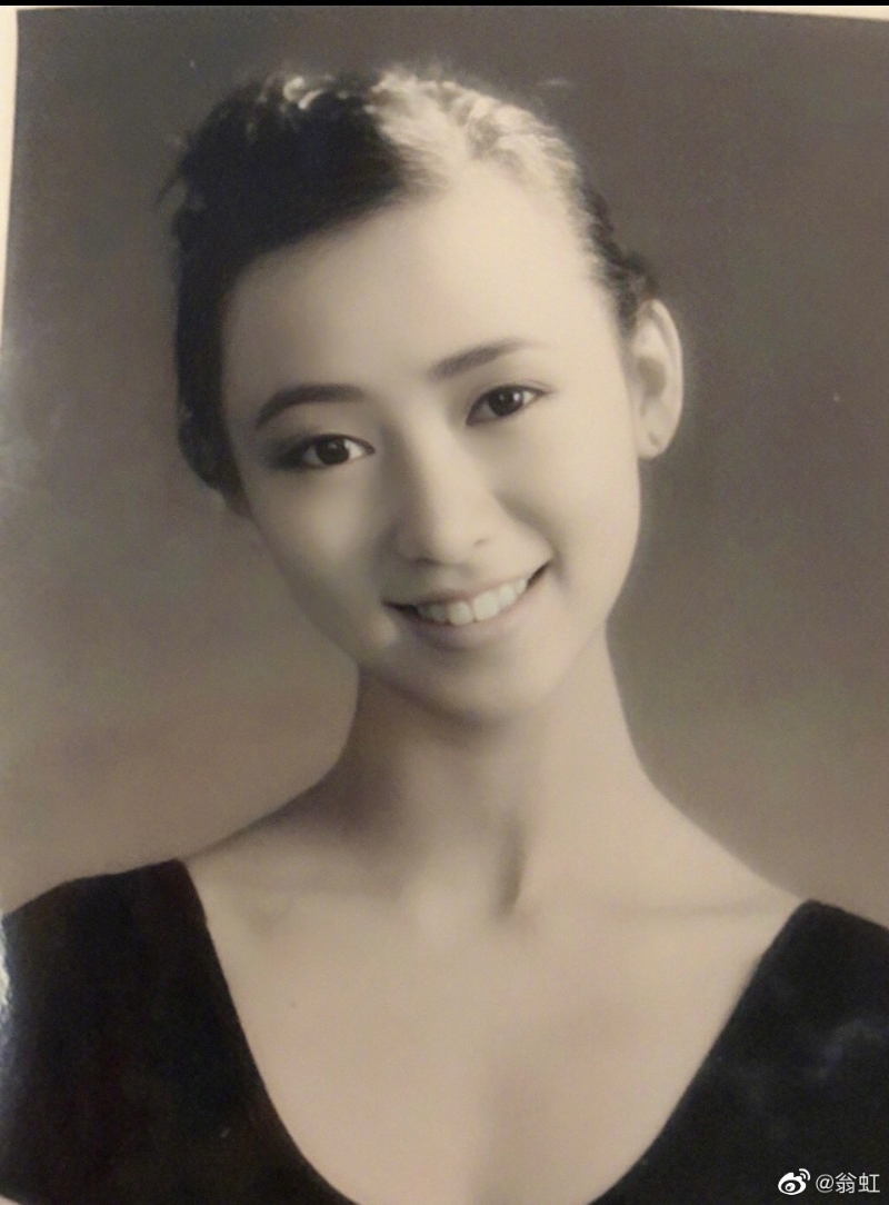 翁虹年輕時好清純好靚。