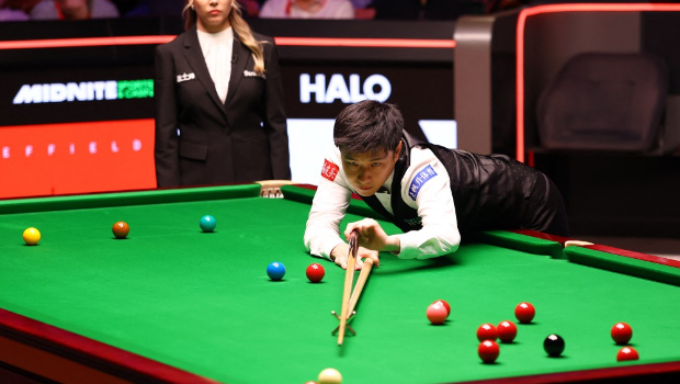 趙心童以業(yè)余球員身份由0分起步。