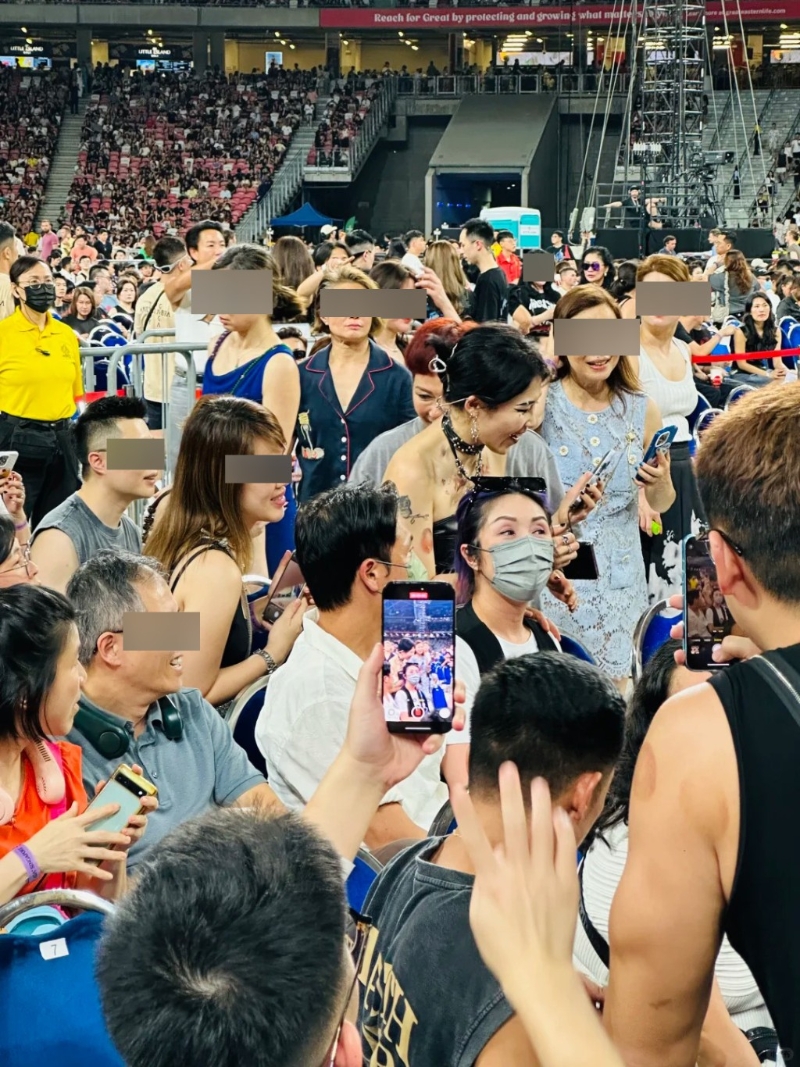 為免情況更混亂，丁子高與楊千嬅一度要離席。