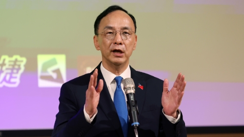 國民黨主席朱立倫。