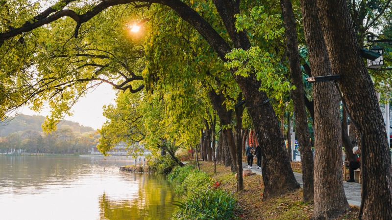 祝屋巷風景秀麗。