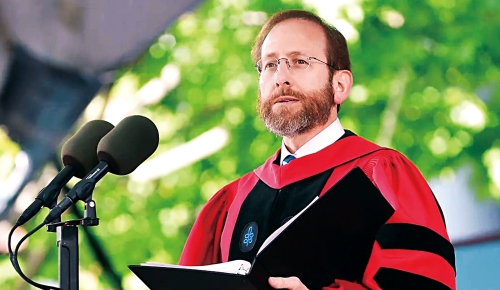 加伯校長將出席本周四的哈佛大學畢業(yè)典禮。 檔案圖片