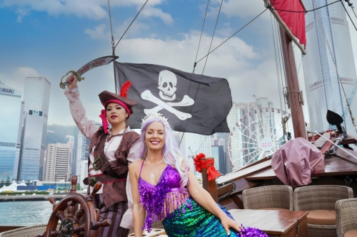 欣賞維港活動推介2: 海盜&美人魚探險之旅(圖片來源:aqualuna) 欣賞維港活動推介2: 海盜&美人魚探險之旅(圖片來源:aqualuna)