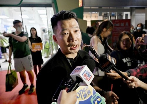 永東巴士營運(yùn)副總監(jiān)謝蔚俊表示，自啟德體育園啟用后，載客量顯著上升。 資料圖片