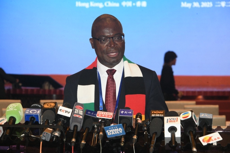 津巴布韋外長(zhǎng)穆爾維拉。