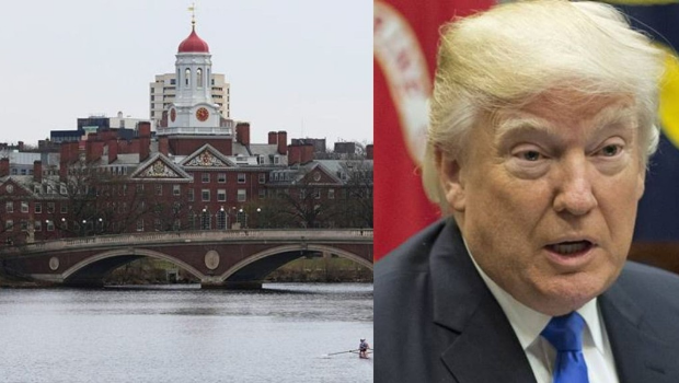 特朗普態(tài)度似有緩和，指中國(guó)留美學(xué)生“不會(huì)有事”。