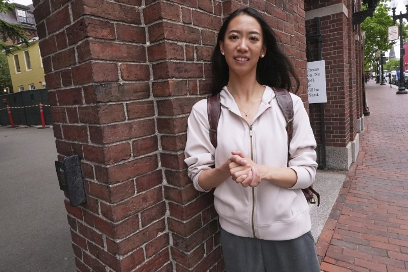 蔣雨融來自中國青島。