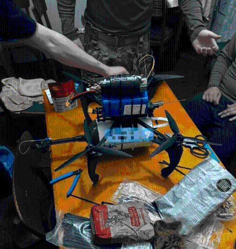 烏克蘭利用無人機向俄羅斯襲擊。 SBU