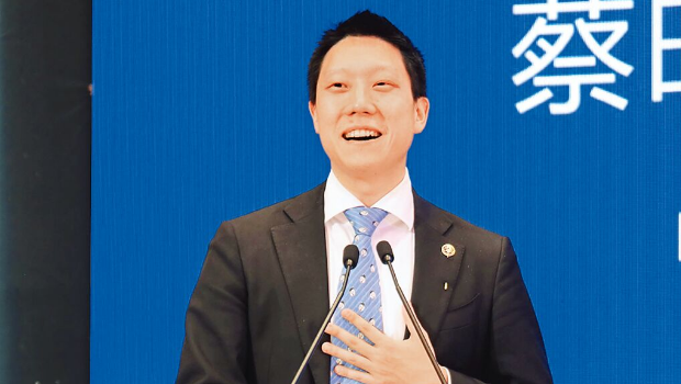 旺旺集團總經(jīng)理蔡旺庭。