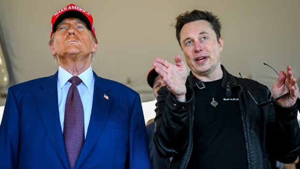 美國總統(tǒng)當(dāng)選人特朗普(左)和富豪馬斯克 美國總統(tǒng)當(dāng)選人特朗普(左)和富豪馬斯克