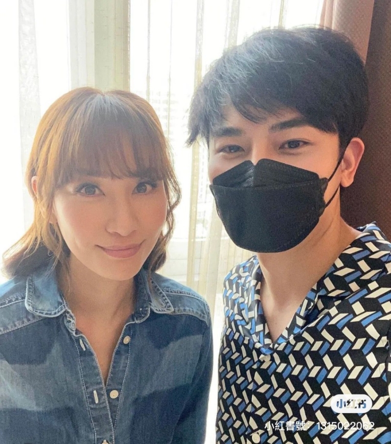 不過在該小紅書賬戶有兩張疑似徐子珊近照，見她狀態(tài)好fit。