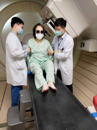 郭美珠乳癌復(fù)發(fā)，選擇質(zhì)子治療。 （TVBS新聞網(wǎng)圖片）