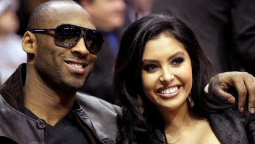 科比·布萊恩特（圖左）與瓦妮莎·布萊恩特（圖右）鶼鰈情深。