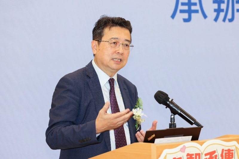 劉智鵬教授致辭時表示，深信實地考察能深化教師的中史知識，把課程與實際場景連結(jié)。嶺大提供