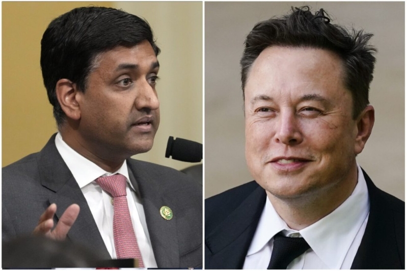 民主黨眾議員康納（左）傳出積極拉攏馬斯克對抗共和黨MAGA派。 美聯(lián)社