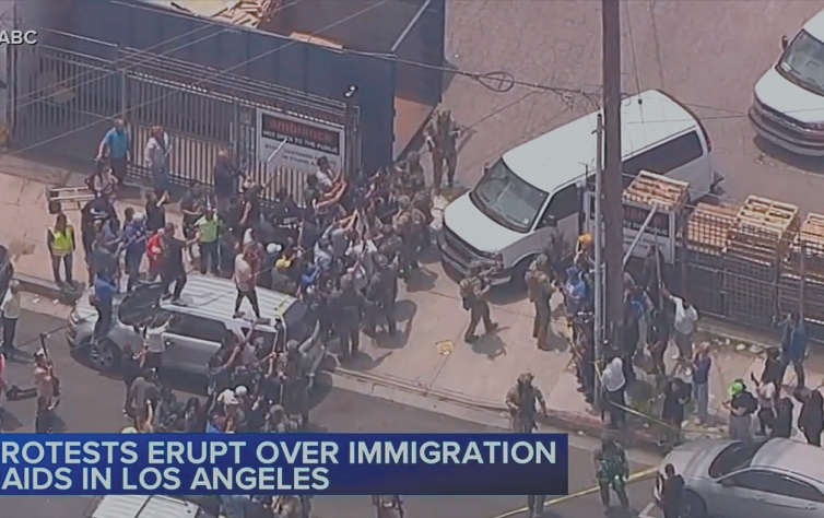 白宮直指洛杉磯沖突為叛亂 白宮直指洛杉磯沖突為叛亂