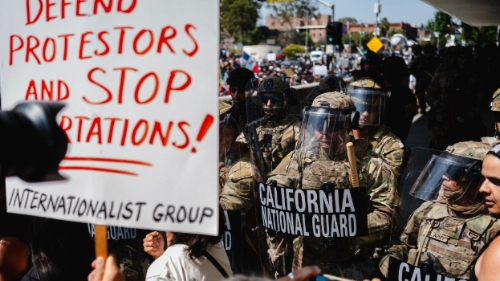 派駐洛城國民警衛(wèi)軍增至4100人