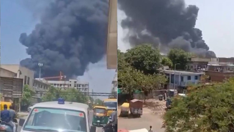 印度墜機(jī)現(xiàn)場(chǎng)