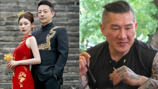 館長(zhǎng)”(右)確定和大陸富商汪小菲(左圖右)共進(jìn)晚餐，消息立刻讓網(wǎng)友嗨翻。