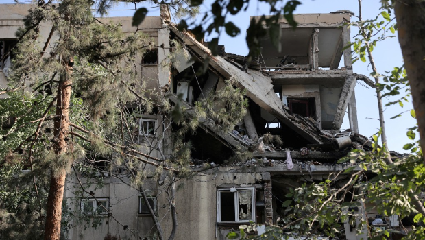 德黑蘭遭以軍空襲，有建筑物被炸毀