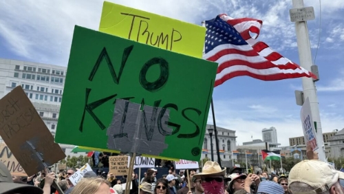 反特朗普大規(guī)模示威 反特朗普大規(guī)模示威