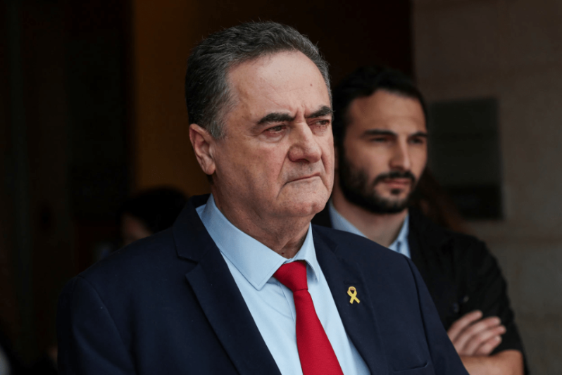 以色列國(guó)防部長(zhǎng)卡茨（Israel Katz）。 路透社