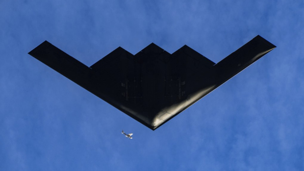 美國(guó)B-2轟炸機(jī)。