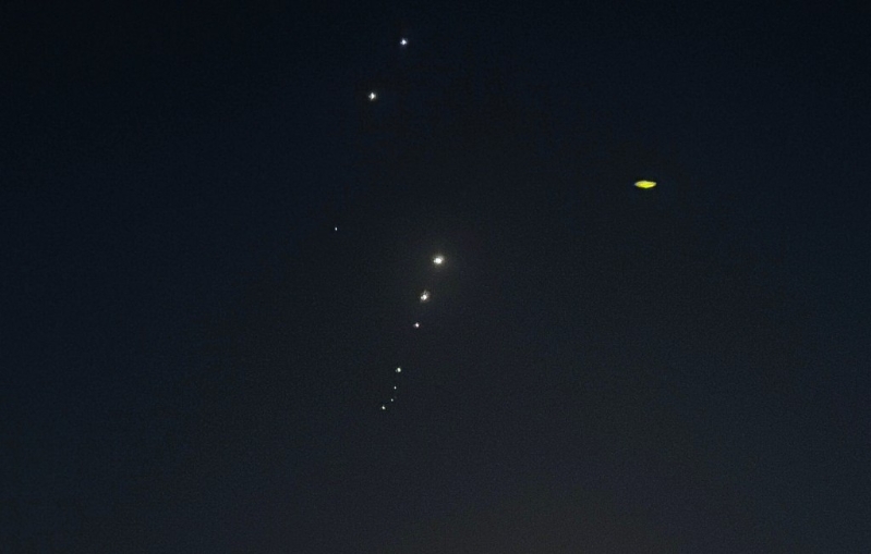 多哈上空傳出爆炸聲。多哈上空傳出爆炸聲。