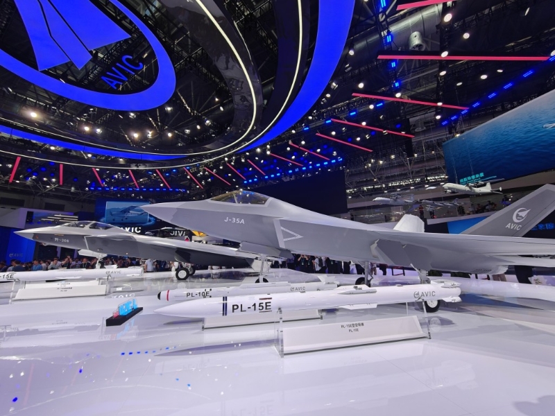 中國(guó)最新型隱身戰(zhàn)機(jī)殲-35A