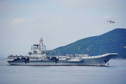 山東艦 - 山東艦航母編隊訪港。