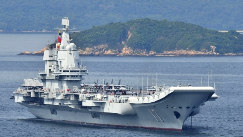 山東艦訪港