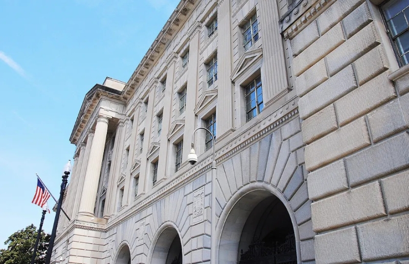 美國(guó)商務(wù)部大樓 資料圖 圖源：外媒