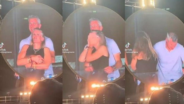 Coldplay演唱會變捉奸直播現(xiàn)場，影片在網(wǎng)上瘋傳。