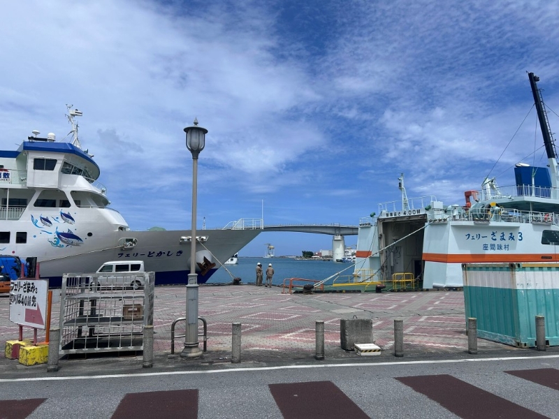 日本氣象廳發(fā)出海嘯注意警報，圖為日本沖繩實況。