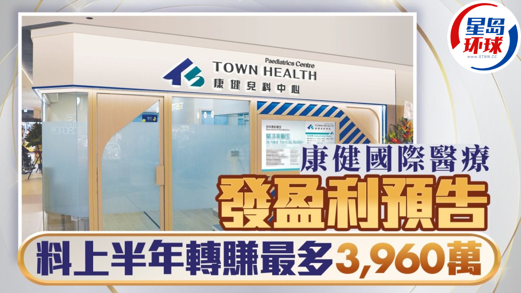 康健國(guó)際醫(yī)療發(fā)盈利預(yù)告 康健國(guó)際醫(yī)療發(fā)盈利預(yù)告