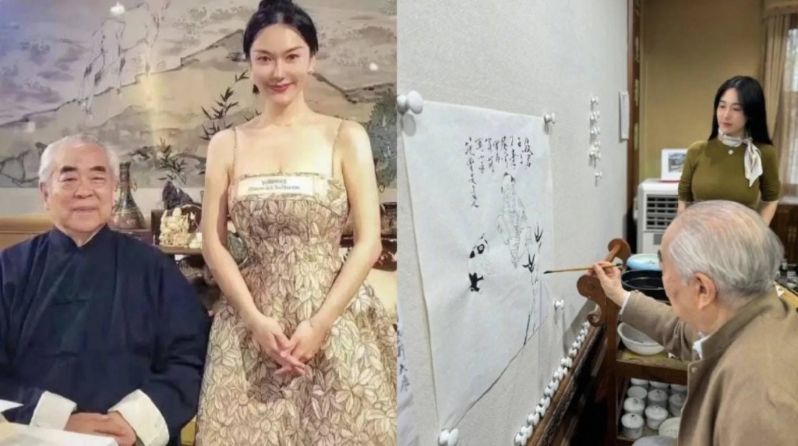 范曾傳被小50歲嫩妻卷走市值20億人民幣藏品。