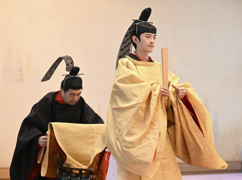 今次是日本皇室相隔40年后再辦成年禮。