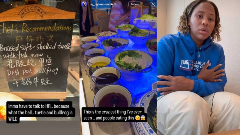 深圳用餐見(jiàn)牛蛙菜式批惡心