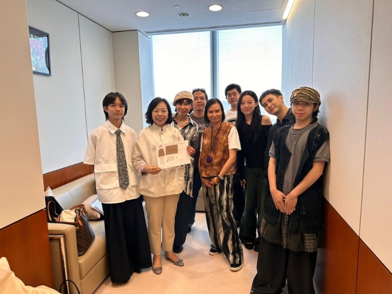 麥美娟于社交平臺感謝同學與導師傾心投入