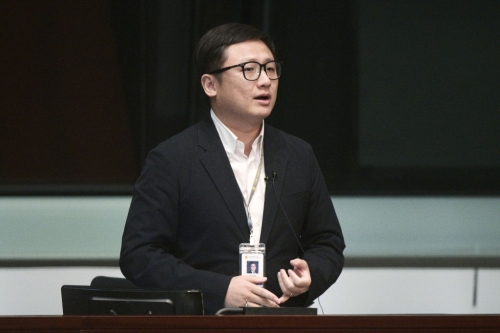 新界北張欣宇宣布，因為家庭原因，決定不再參選下一屆立法會。